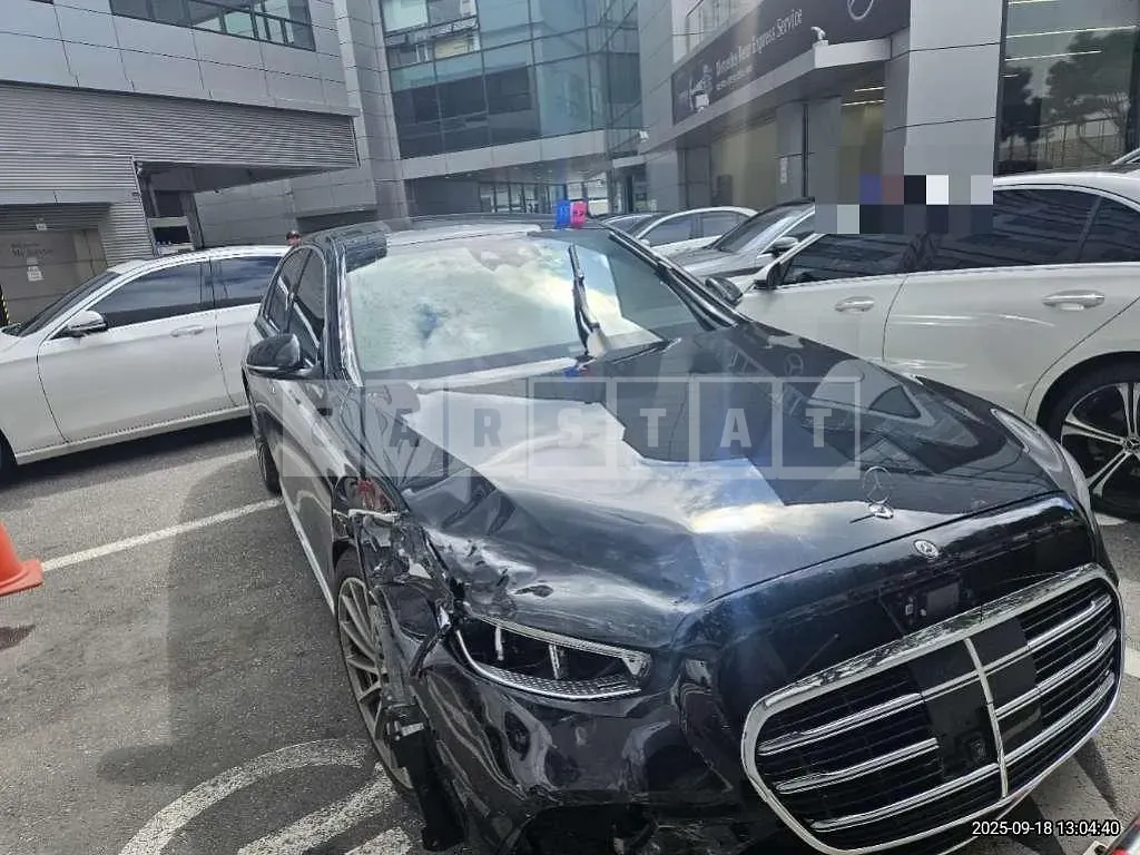 Photo 2 of 9: 2022 Mercedes-Benz S400 d 4Matic — Korean insurance auction