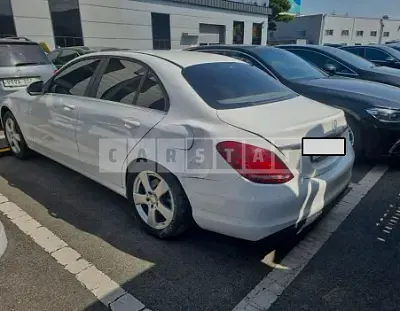 Photo 1 of 9: 2016 Mercedes-Benz C200, VIN WDDWF4CB2GF234408 — Korean insurance auction