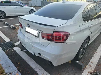 Photo 1 of 4: 2018 BMW 320i, VIN WBA8A9106JAH11734 — Korean insurance auction