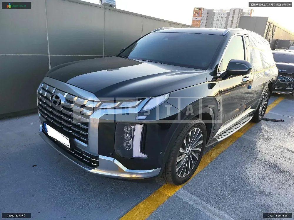 Photo 2 of 10: 2022 Hyundai Palisade, VIN KMHR581EDPU543052 — Korean insurance auction