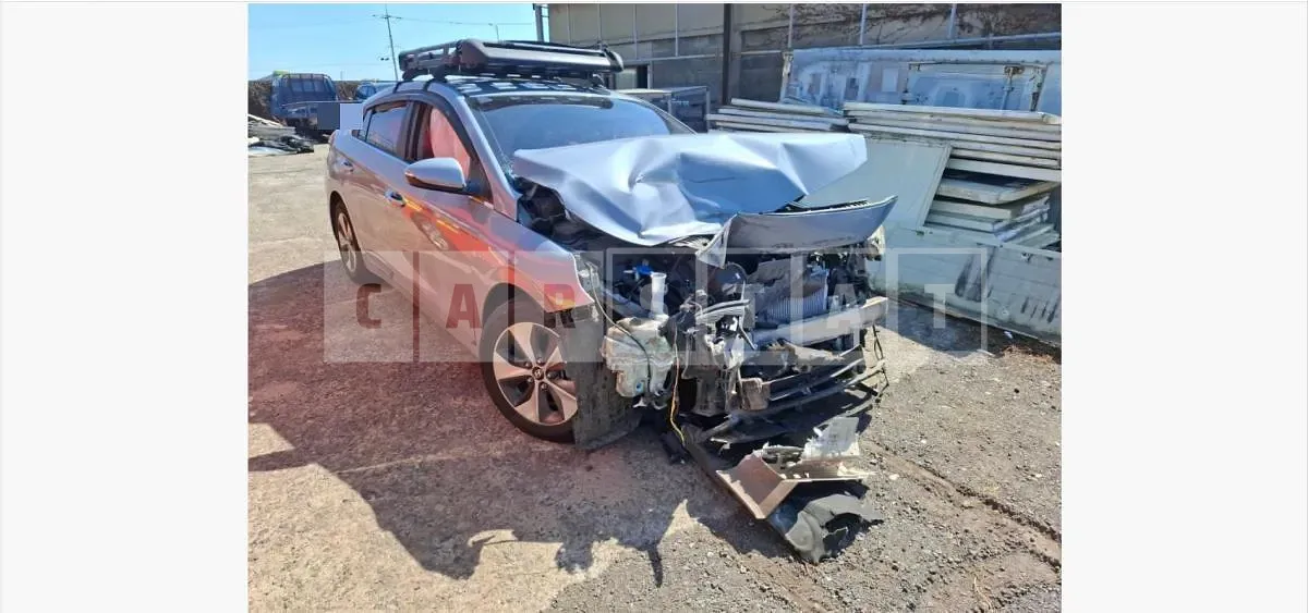 Photo 2 of 22: 2017 Hyundai IONIQ Electric Car — Korean insurance auction