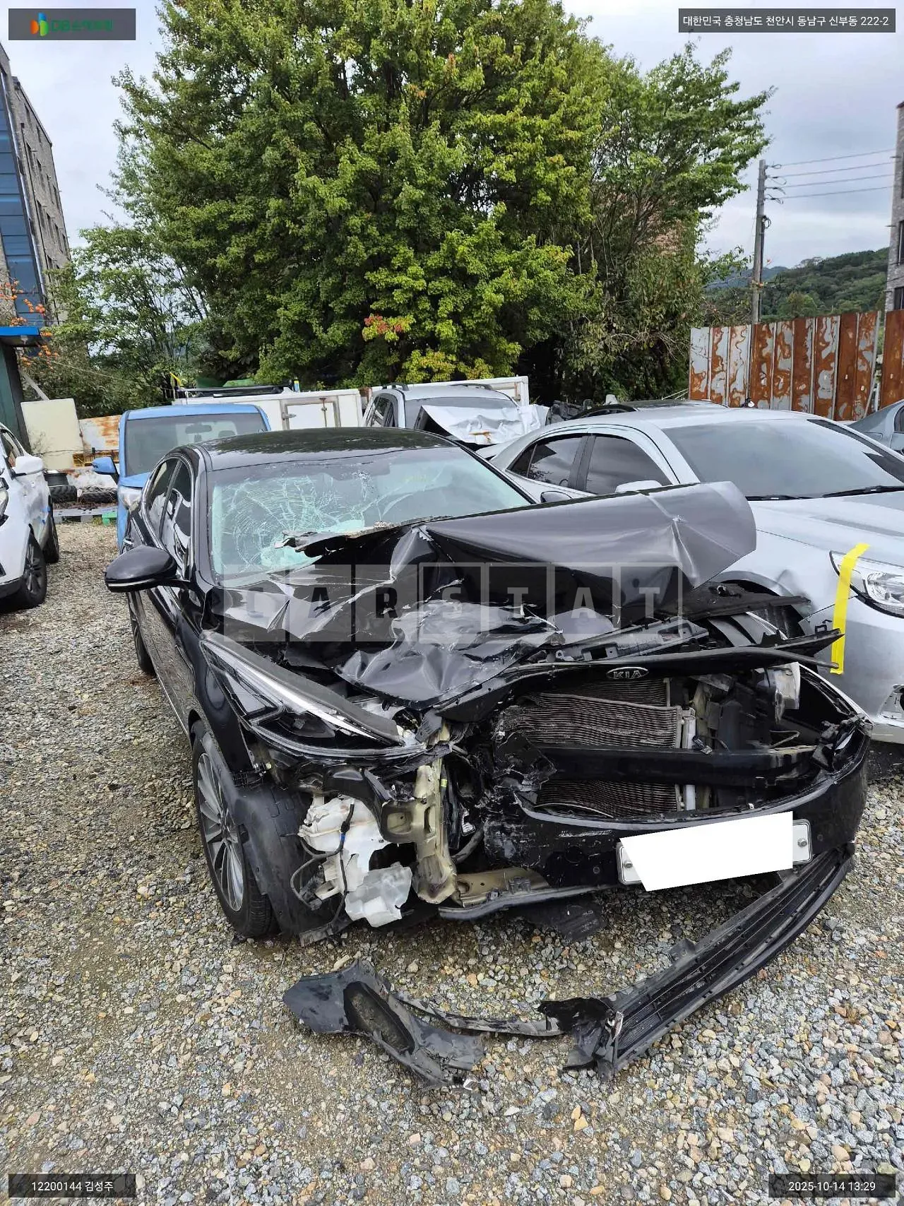 Photo 2 of 7: 2016 Kia K7, VIN KNALB415BGA018004 — Korean insurance auction