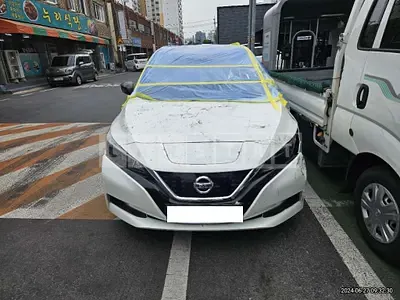 Photo 1 of 50: 2019 Nissan Leaf — Korean insurance auction
