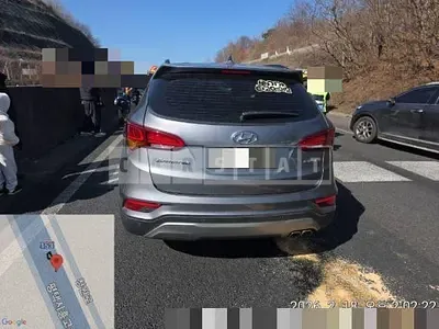 Photo 1 of 7: 2017 Hyundai Santa Fe DM Diesel — Korean insurance auction