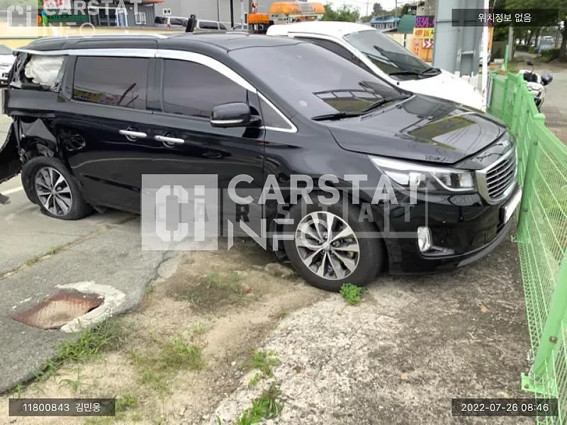 Photo 2 of 7: 2016 Kia Carnival, VIN KNHMF37ABHS269659 — Korean insurance auction