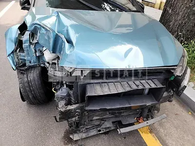 Photo 1 of 20: 2017 Hyundai Kona, VIN KMHK5816GJU002942 — Korean insurance auction
