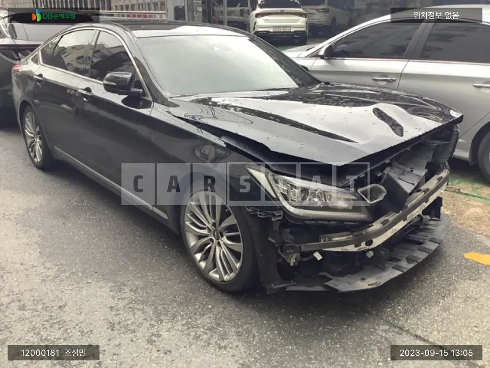 Photo 2 of 13: 2016 Hyundai Genesis /G80, VIN KMHGM41DBHU179027 — Korean insurance auction