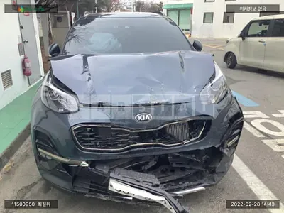 Photo 1 of 14: 2019 Kia Sportage, VIN KNAPN813DKK661596 — Korean insurance auction