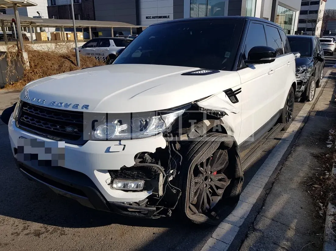 Photo 2 of 6: 2016 Land Rover Range Rover Sport 3.0d, VIN SALWA2KF2GA659375 — Korean insurance auction