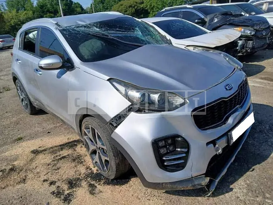 Photo 2 of 15: 2018 Kia Sportage, VIN KNAPN813BJK458625 — Korean insurance auction