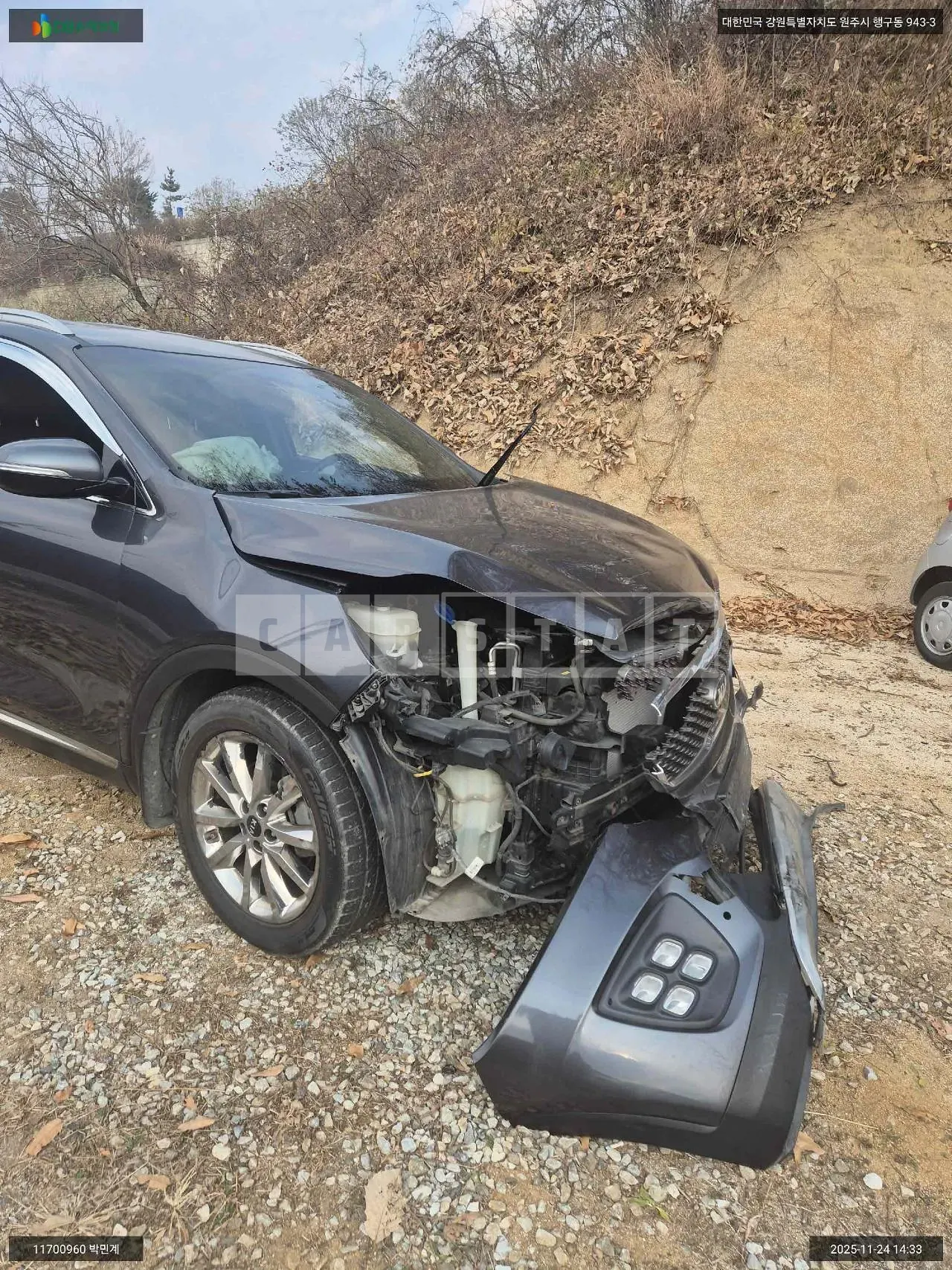 Photo 2 of 10: 2015 Kia Sorento, VIN KNAPK81ABGA173274 — Korean insurance auction