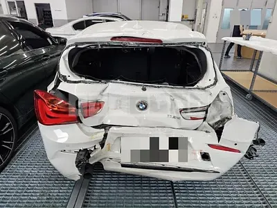 Photo 1 of 7: 2016 BMW 118d, VIN WBA1S5102G5D22937 — Korean insurance auction