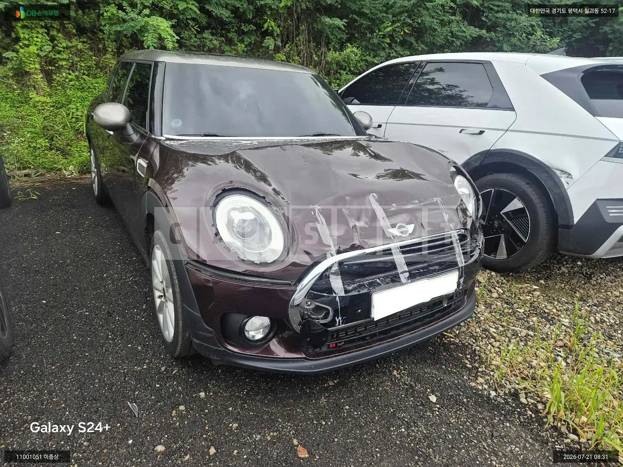 Photo 2 of 14: 2018 MINI Minnie Cooper Clubman, VIN WMWLN5109J2H03533 — Korean insurance auction