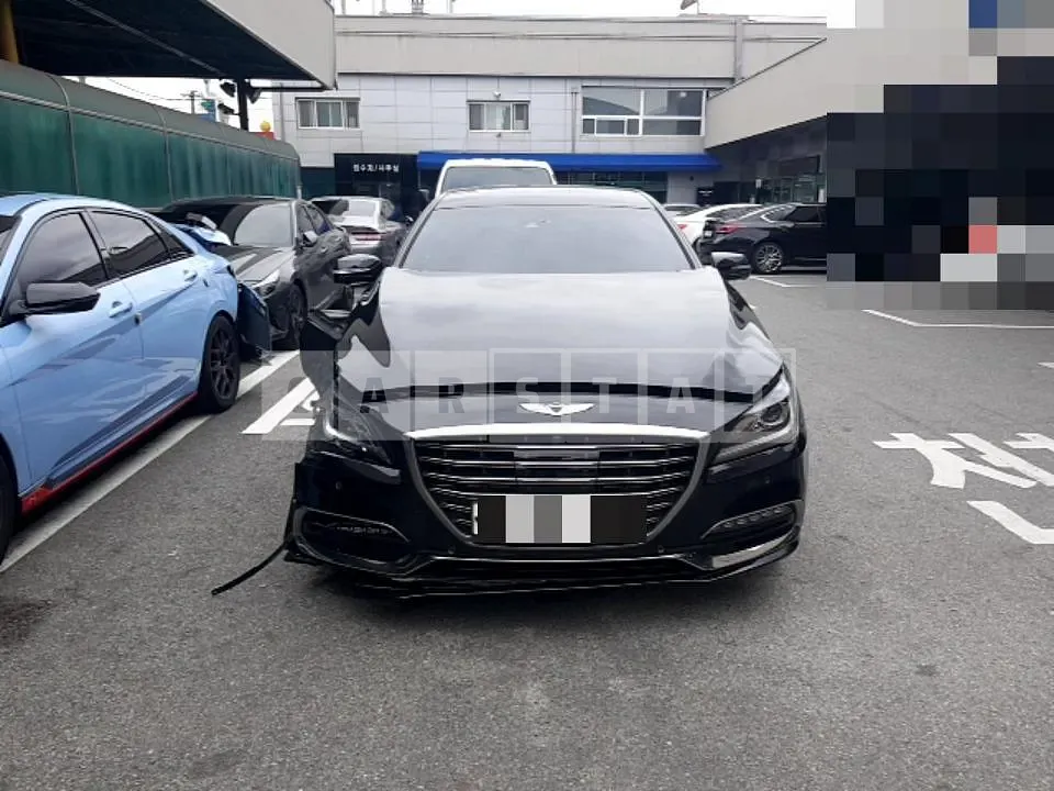 Photo 2 of 19: 2018 Genesis G80 3.3 — Korean insurance auction