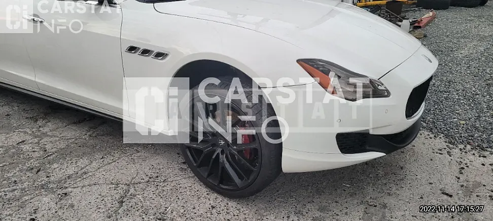 Photo 2 of 12: 2016 Maserati Quattroporte, VIN ZAM56XPA5G1169345 — Korean insurance auction