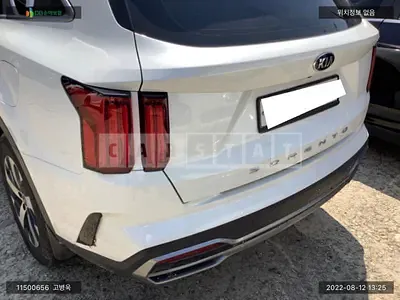 Photo 1 of 8: 2021 Kia Sorento, VIN KNARF81BHMA088631 — Korean insurance auction