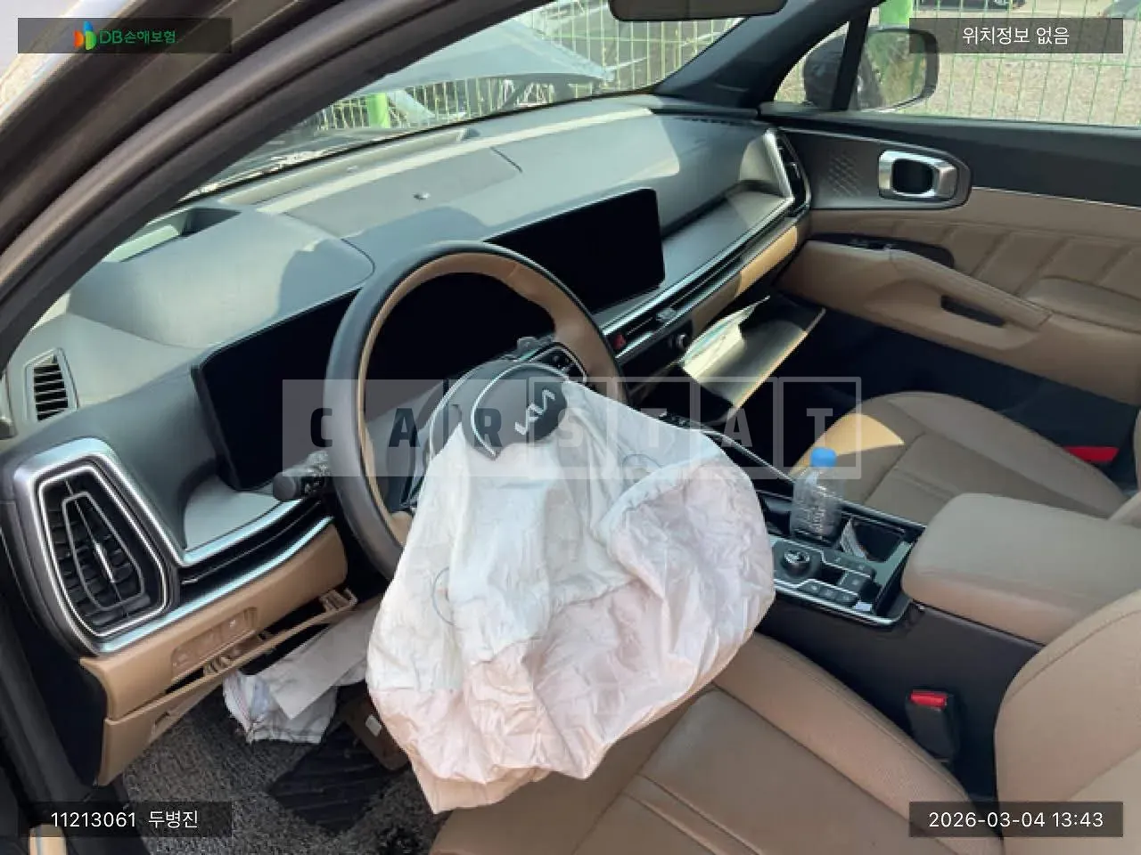 Photo 2 of 9: 2024 Kia Sorento Hybrid, VIN KNARH81GDRA321279 — Korean insurance auction