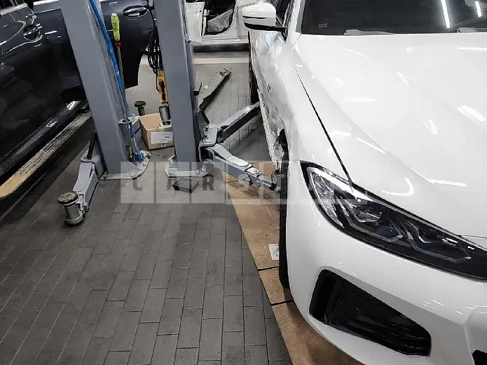 Photo 2 of 49: 2022 BMW i4, VIN WBY71AW09NFM61306 — Korean insurance auction