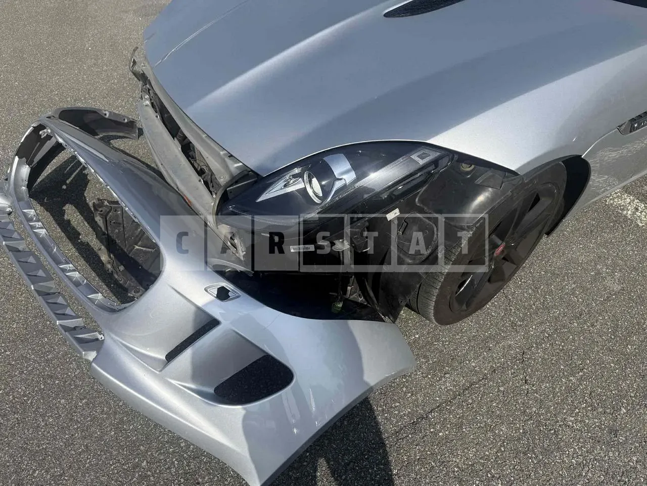 Photo 2 of 12: 2017 Jaguar F-Type, VIN SAJAA64T3H8K45222 — Korean insurance auction