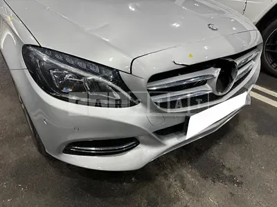 Photo 1 of 16: 2015 Mercedes-Benz C220 BlueTec, VIN WDDWF0EB8FF141607 — Korean insurance auction