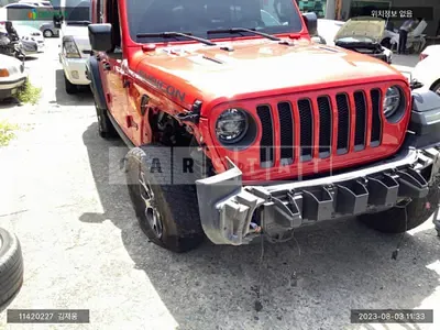 Photo 1 of 11: 2019 Jeep Zip Wrangler Rubicon, VIN 1C4HJXFN9KW653650 — Korean insurance auction