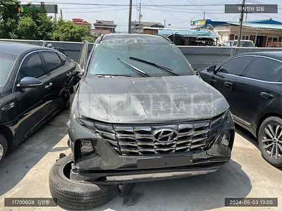 Photo 1 of 23: 2023 Hyundai Tucson Hybrid, VIN KMHJE811DPU165183 — Korean insurance auction