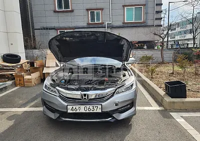 Photo 1 of 12: 2016 Honda Accord 2.4, VIN 1HGCR2680GA510437 — Korean insurance auction