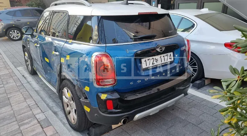 Photo 2 of 48: 2018 MINI Cooper D Countryman ALL4, VIN WMWYU1103J3E83480 — Korean insurance auction