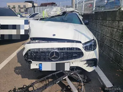 Photo 1 of 25: 2023 Mercedes-Benz AMG E53 4Matic +, VIN W1KZF6BB1PB116433 — Korean insurance auction