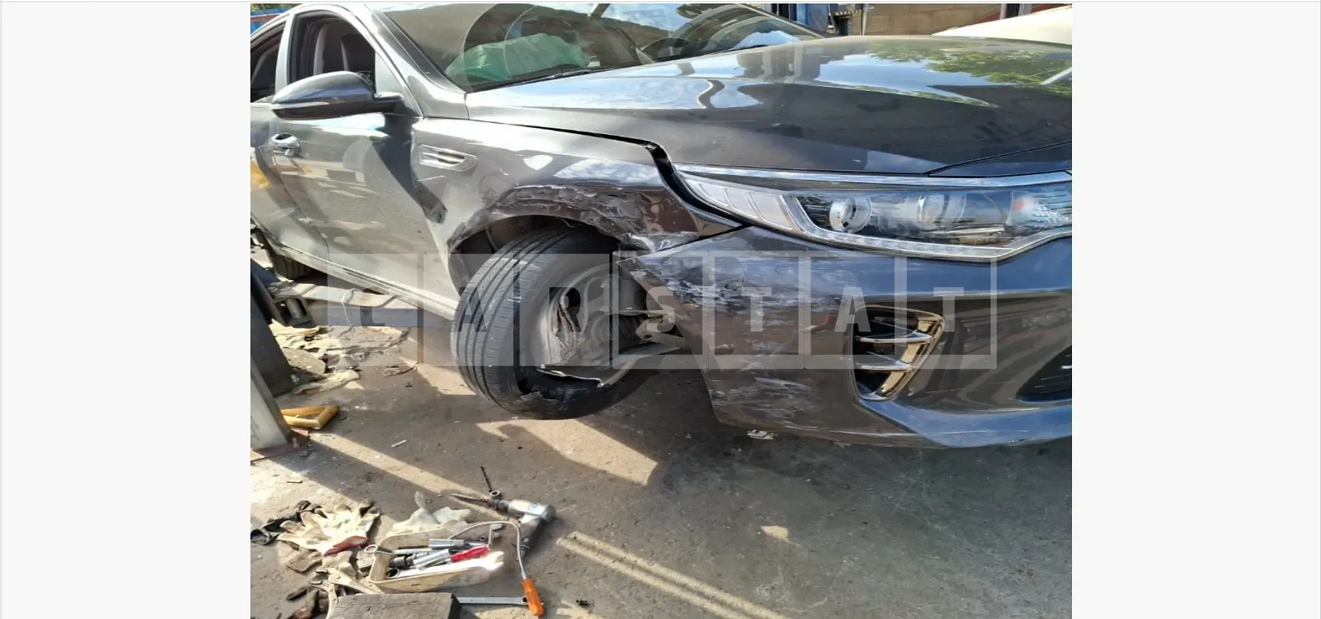 Photo 2 of 21: 2017 Kia K5 2.0(LPI) — Korean insurance auction