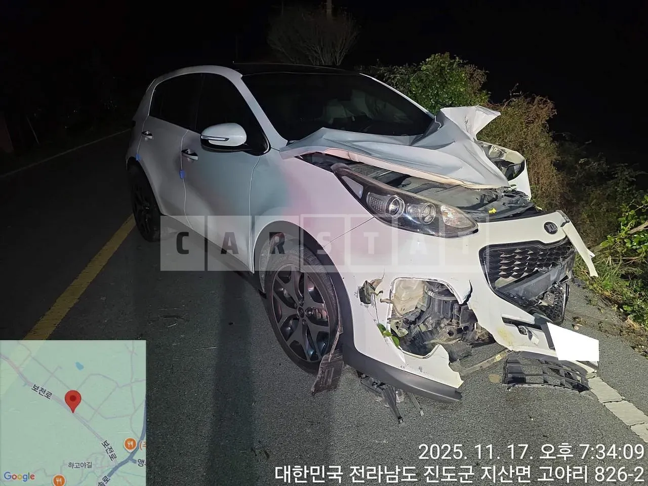Photo 2 of 19: 2017 Kia Sportage, VIN KNAPN813BJK389285 — Korean insurance auction