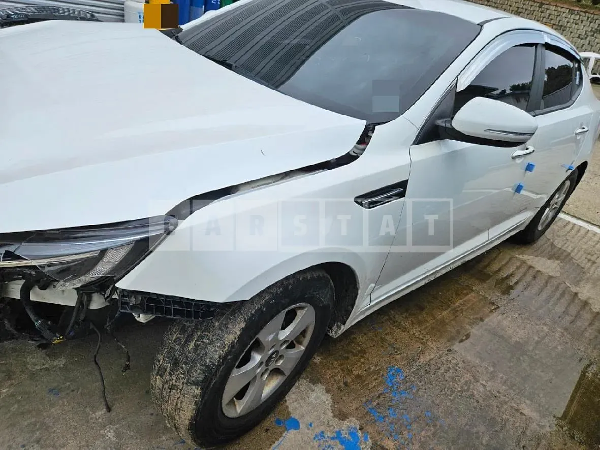 Photo 2 of 7: 2015 Kia K5 LPG, VIN KNAGN418BFA627620 — Korean insurance auction