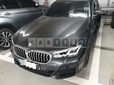 Photo 1 of 5: 2021 BMW 520i, VIN WBA11BH06MWX18069 — Korean insurance auction