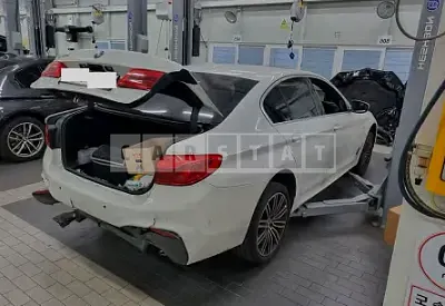 Photo 1 of 9: 2020 BMW 520d, VIN WBAJF310XLWW87117 — Korean insurance auction