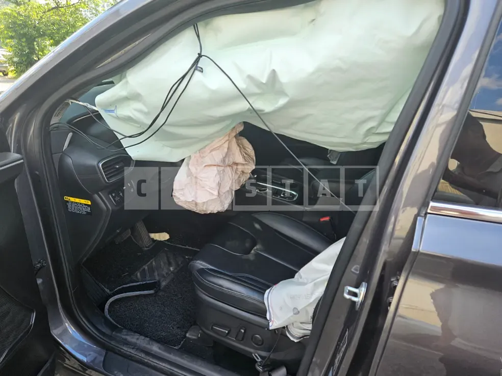 Photo 2 of 9: 2019 Hyundai Santa Fe — Korean insurance auction
