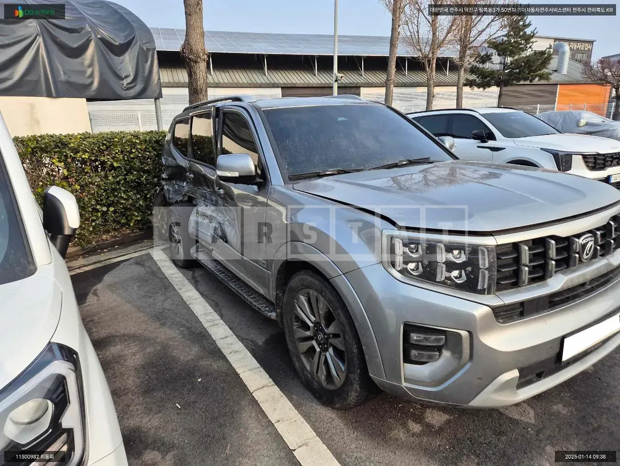 Photo 2 of 12: 2020 Kia Mojave, VIN KNAKN814DLA197072 — Korean insurance auction
