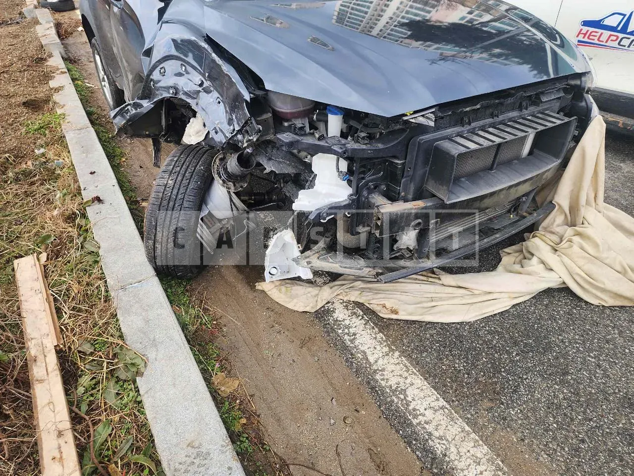 Photo 2 of 12: 2019 Hyundai Kona 1.6 Turbo (2WD), VIN KMHK4815GKU329461 — Korean insurance auction