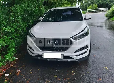 Photo 1 of 14: 2017 Hyundai Tucson, VIN KMHJ2815GHU233830 — Korean insurance auction