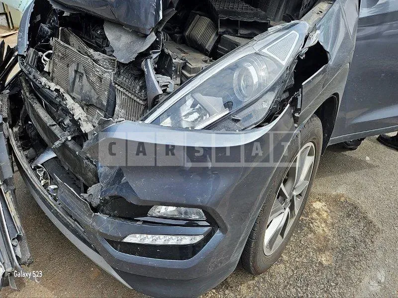 Photo 2 of 16: 2018 Hyundai Tucson, VIN KMHJ381ABJU785660 — Korean insurance auction