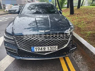 Photo 1 of 11: 2022 Genesis G80 2.5, VIN KMTGB41CBNU143709 — Korean insurance auction