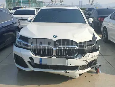 Photo 1 of 15: 2020 BMW 520i M Sport Package, VIN WBA11BH01MCF58476 — Korean insurance auction