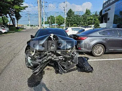 Photo 1 of 16: 2020 Kia K5 Hybrid, VIN KNAG541JBLA002987 — Korean insurance auction