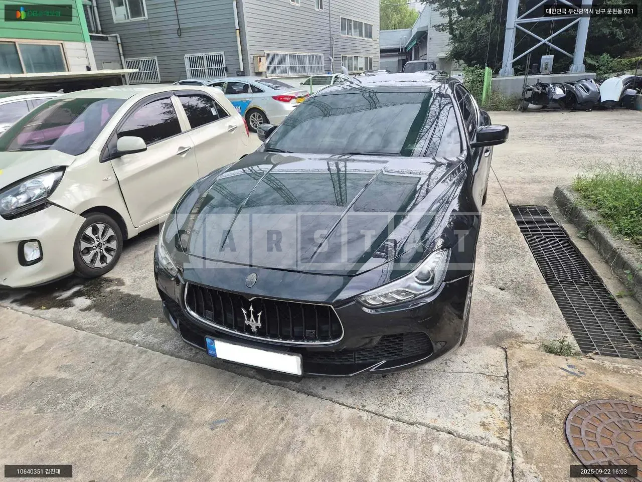 Photo 2 of 17: 2015 Maserati Ghibli Diesel, VIN ZAM57TSA0G1168262 — Korean insurance auction