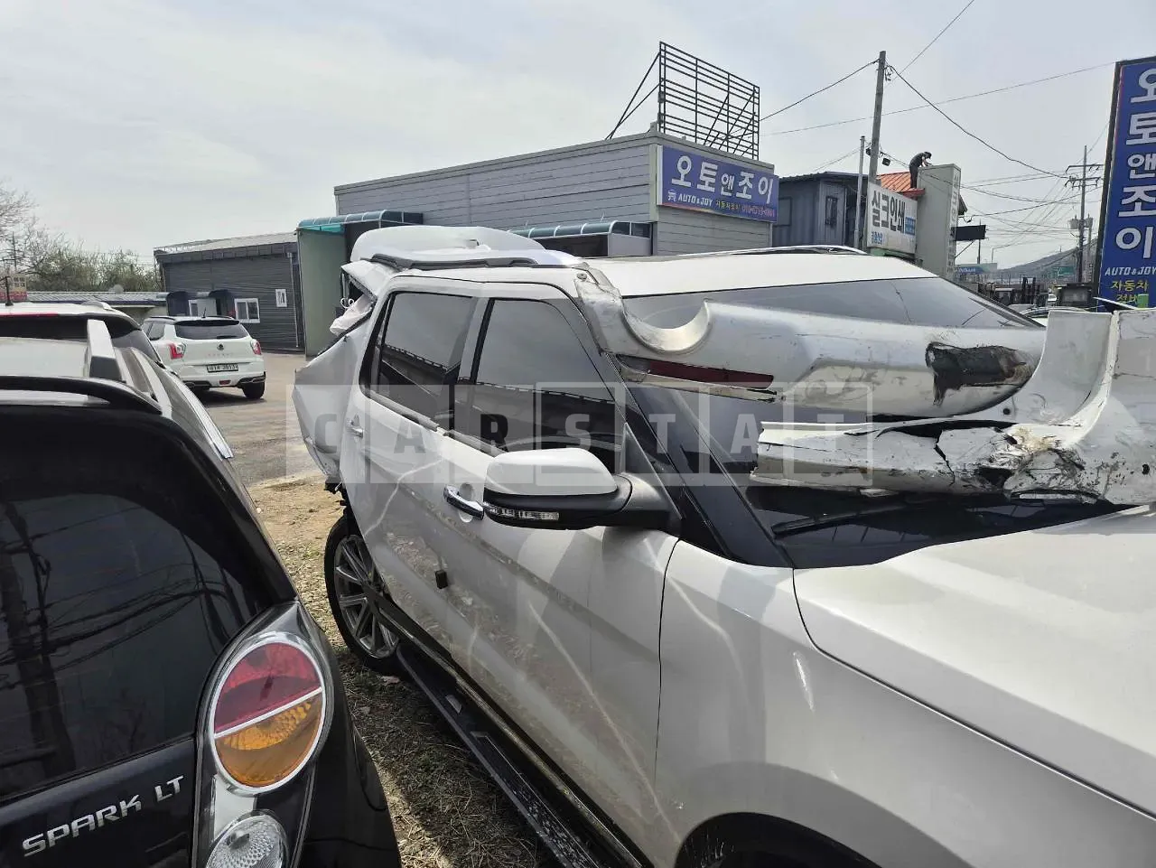 Photo 2 of 23: 2017 Ford Explorer 2.3, VIN 1FM5K8FH7HGE30117 — Korean insurance auction