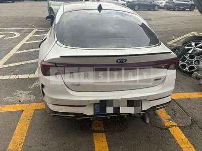 Photo 1 of 42: 2021 Kia K5 2.0 Hybrid, VIN KNAG541JBMA016570 — Korean insurance auction