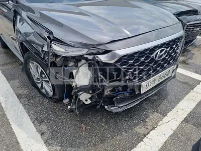 Photo 1 of 15: 2020 Hyundai Santa Fe — Korean insurance auction