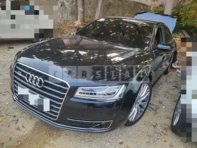 Photo 1 of 5: 2016 Audi A8L 50 TDI quattro — Korean insurance auction