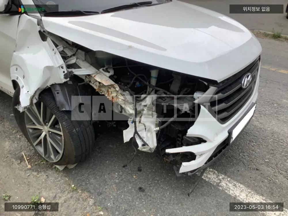 Photo 2 of 38: 2016 Hyundai Tucson, VIN KMHJ381ADGU160251 — Korean insurance auction