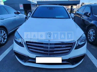 Photo 1 of 50: 2020 Mercedes-Benz AMG S63 4Matic + L, VIN W1KUG8JB6LA578944 — Korean insurance auction