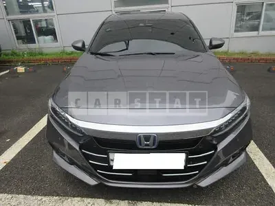 Photo 1 of 18: 2021 Honda Accord Hybrid, VIN 1HGCV3690MA510310 — Korean insurance auction